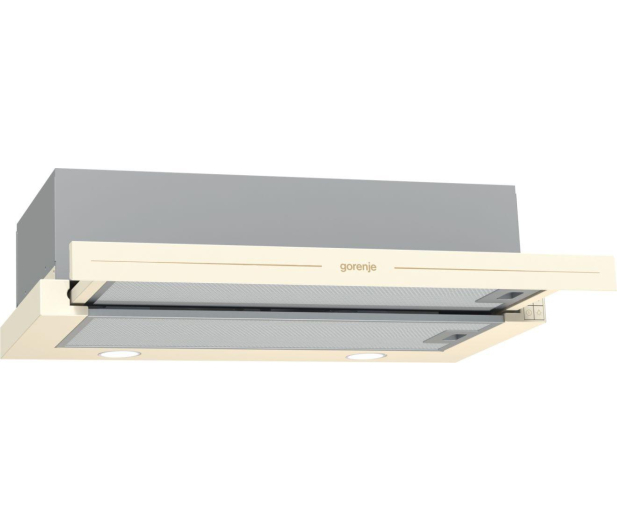 GORENJE BHP62CLI Beżowy 435m3/h 71dB Klasa C 60cm Sterowanie Mechaniczne LED - 1014709 - zdjęcie 2